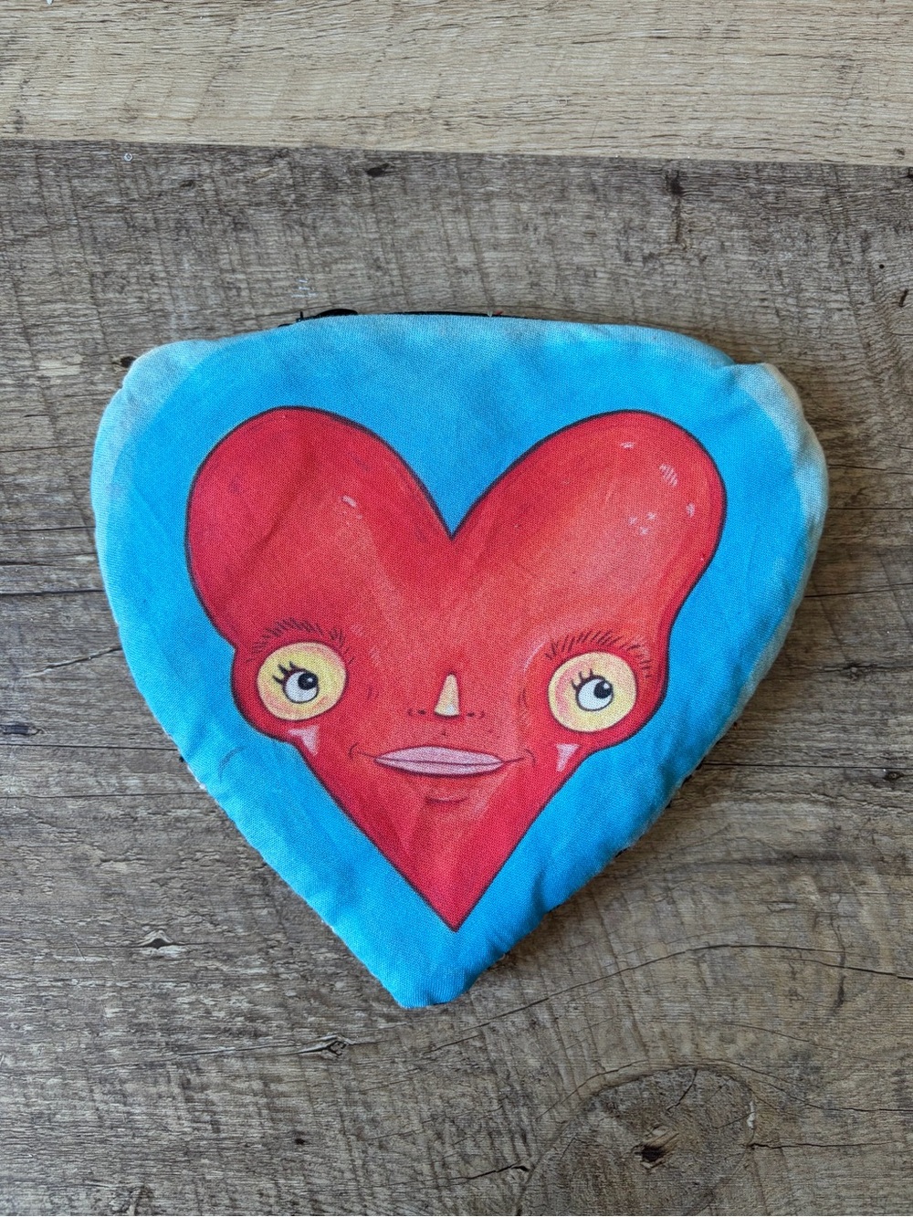 Valentine Heart Face Zipper Pouch